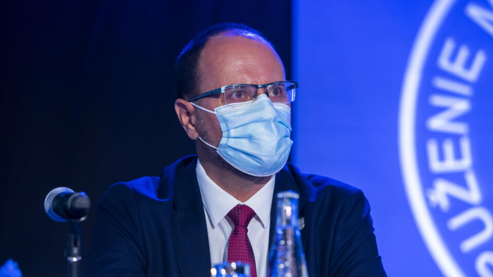 31. snem Združenia miest a obcí Slovenska (ZMOS) v stredu 8. septembra 2021 v Bratislave. Na snímke podpredseda ZMOS Štefan Gregor. FOTO TASR - Jaroslav Novák