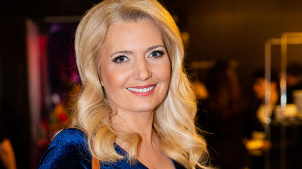 Párty televízie JOJ k príležitosti predstavenia novej zábavnej relácie, konanej v Bratislave. Na snímke Aneta Parišková.