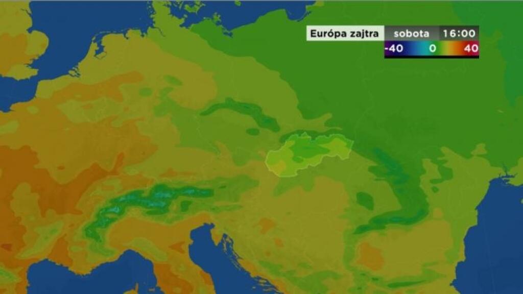 Nové Počasie uvedie RTVS už v nedeľu. Pozrite si finálny vzhľad