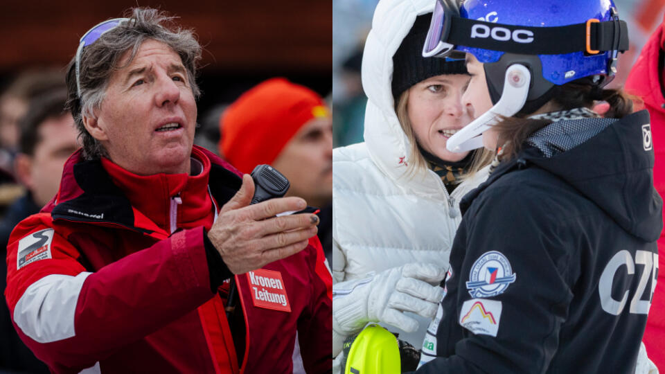 Zľava Livio Magoni, Veronika Zuzulová a Martina Dubovská.