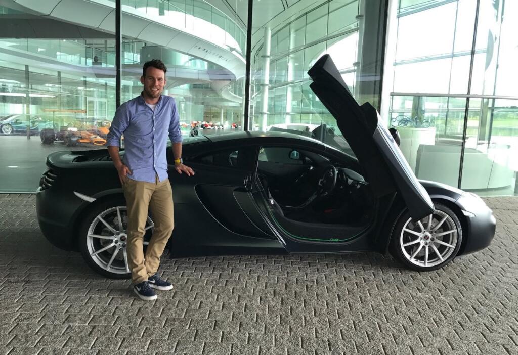 Cavendish má McLaren, ktorý nesie jeho meno.