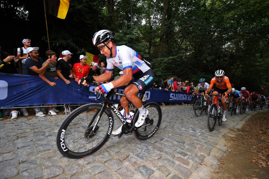 Peter Sagan na MS v Belgicku.