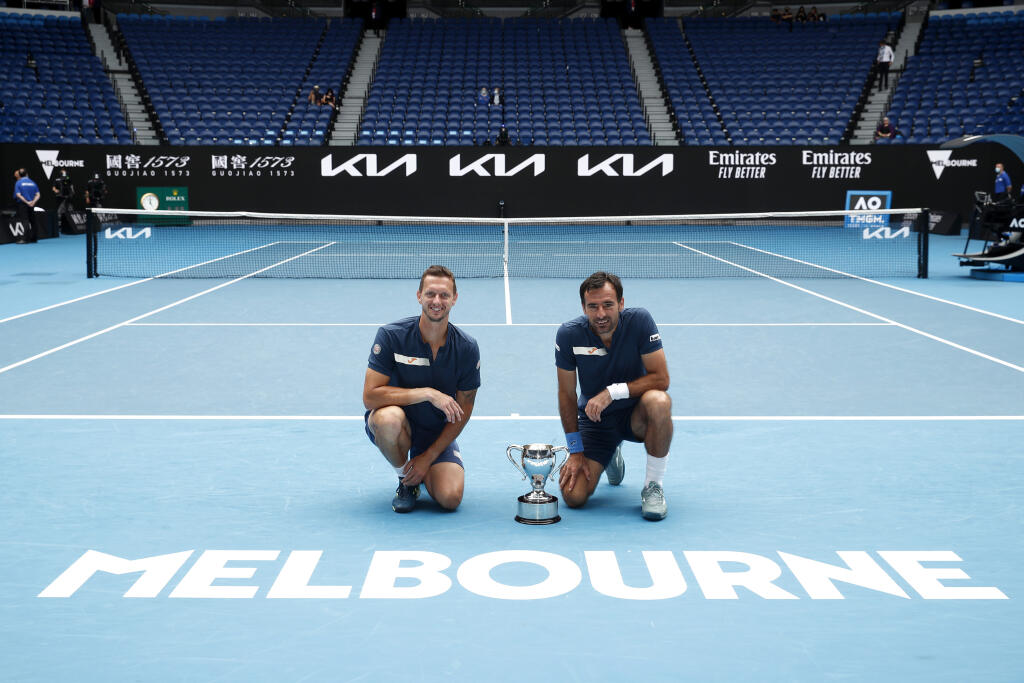 Filip Polášek a Ivan Dodig vyhrali Australian Open.