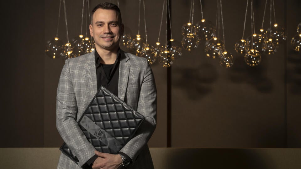 Na snímke je Peter Marhula, zástupca developerského projektu Liget v Bratislave.