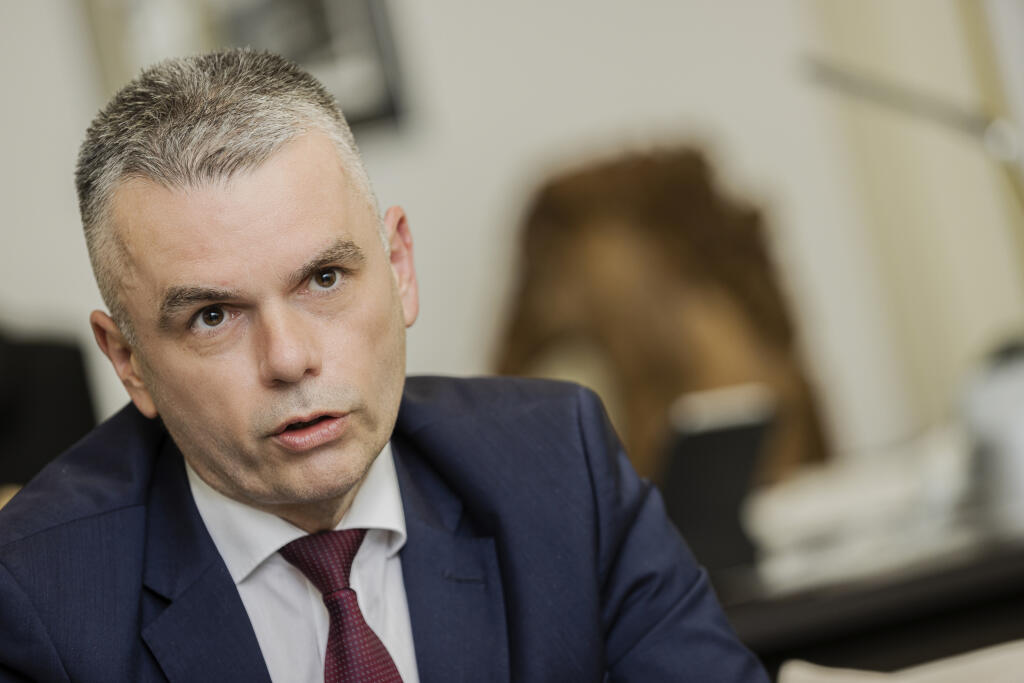 Na snímke Jaroslav Kmeť, slovenský manažér, odborník v oblasti informačných technológií a súčasný štátny tajomník Ministerstva dopravy a výstavby Slovenskej republiky.
