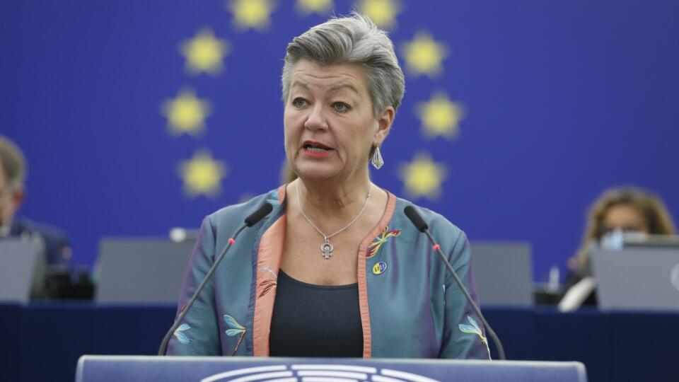 Komisárka EÚ pre vnútorné záležitosti Ylva Johanssonová