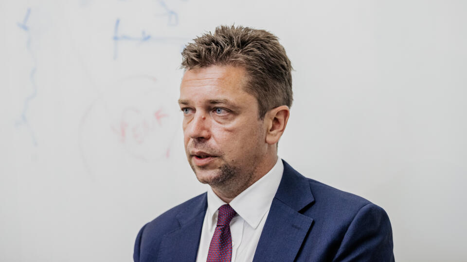 Na snímke Minister dopravy a výstavby Slovenskej republiky Andrej Doležal.