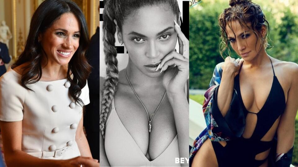 Markle, Beyonce, Lopez