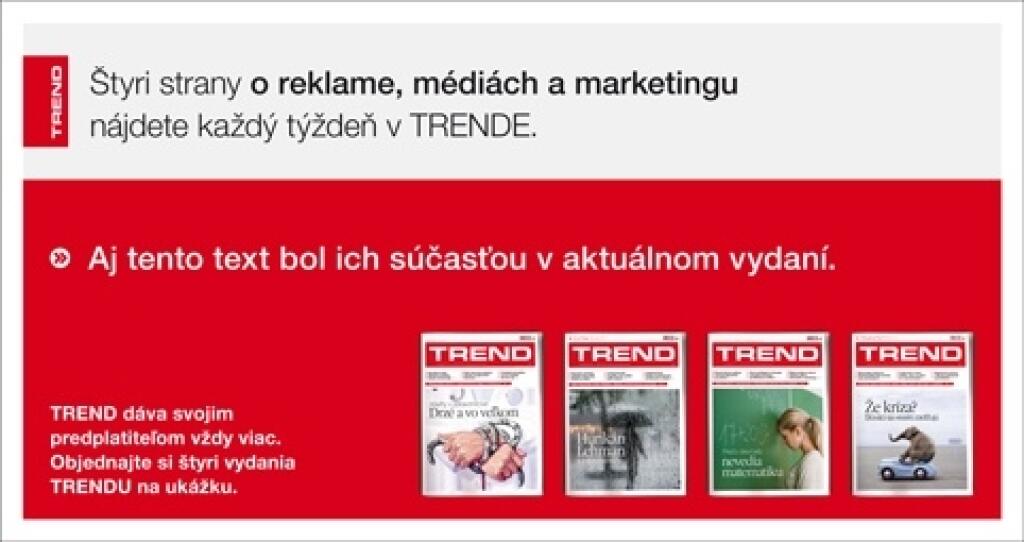 Product placement čoskoro v cenníkoch