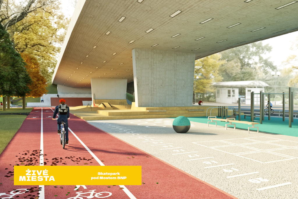 Skatepark pod Mostom SNP