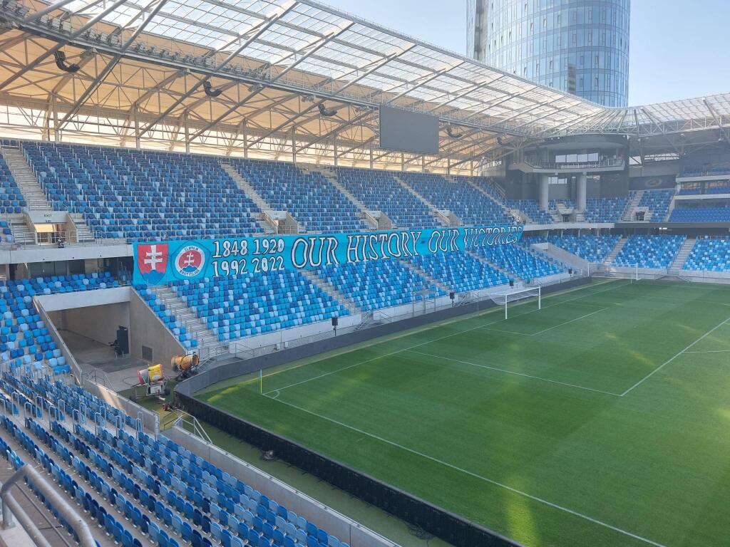 Slovanisti nemôžu predávať kvôli trestu od UEFA lístky do Sektoru C.