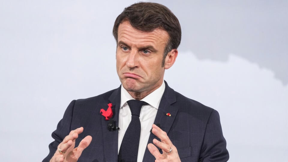 Francúzsky prezident Emmanuel Macron.
