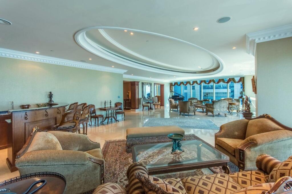 Federerov apartmán skôr pripomína kráľovský palác.