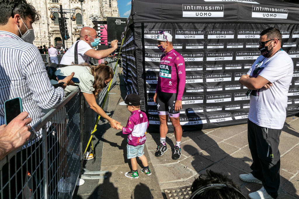 Katka Sagan bola v Miláne už bez drahých prsteňov.