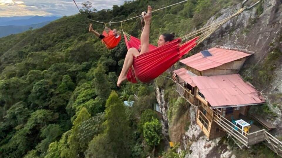 Casa en el Aire ponúka naozaj netradičné ubytovanie.