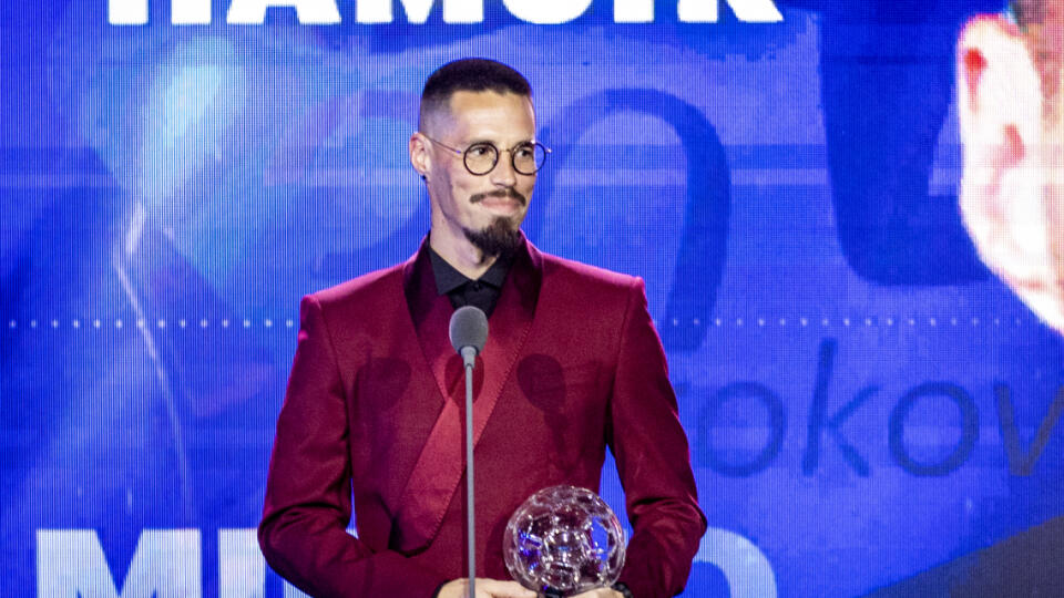 Hamšík tento rok obsadil v ankete Futbalista roka 3. miesto