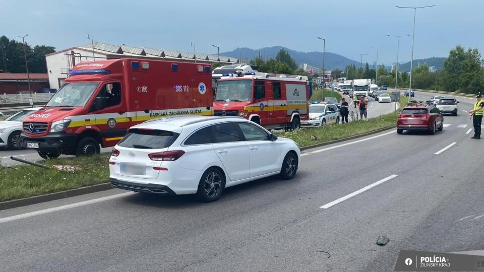 V piatok 12.7. utrpel motocyklista zranenia nezlučiteľné so životom.