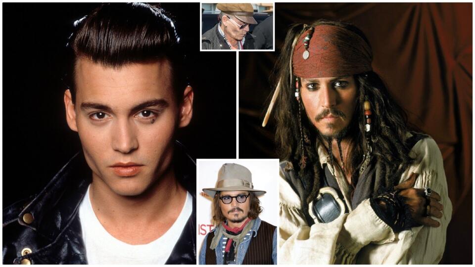 Johnny Depp patril k najkrajším mužom sveta, zostarol však príšerne.