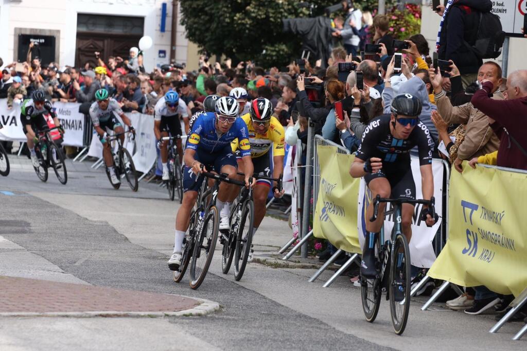 Peter Sagan počas dnešných pretekov Okolo Slovenska