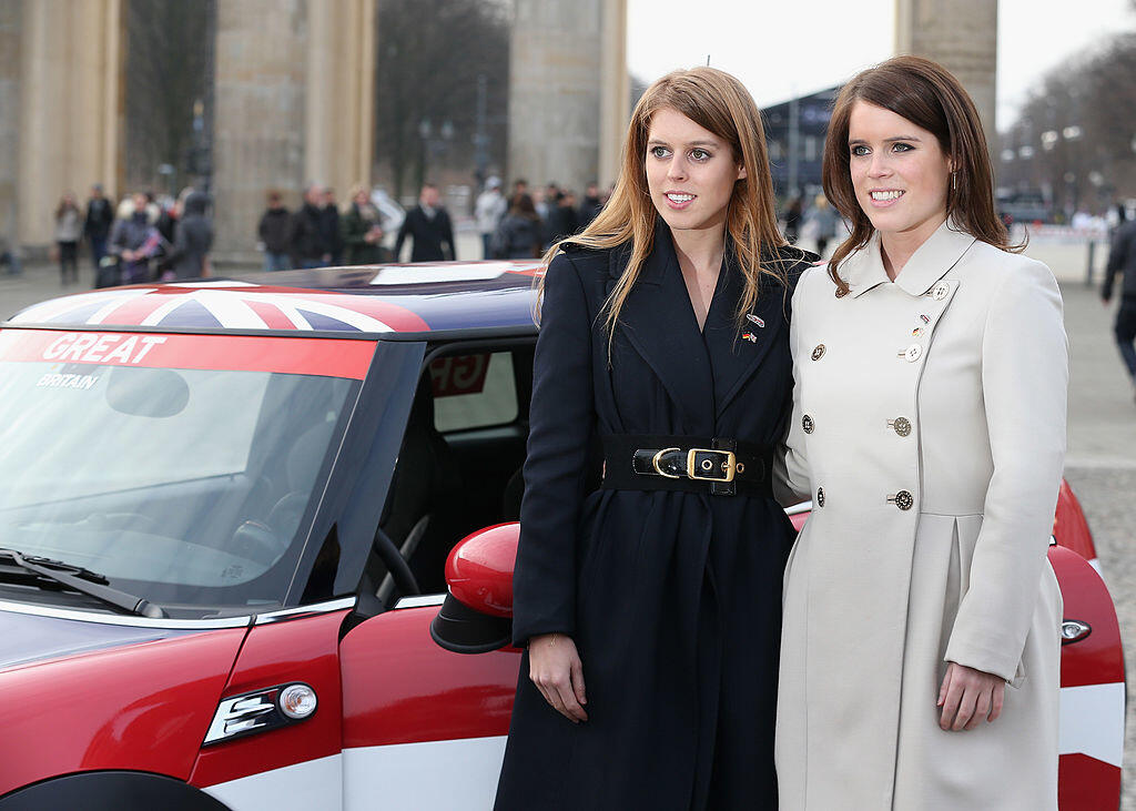 Beatrice a Eugenie na návštve Nemeckaa.
