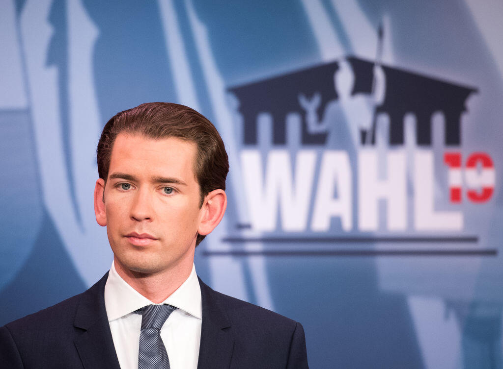 Sebastian Kurz, predseda Österreichische Volkspartei (Rakúska ľudová strana ÖVP)