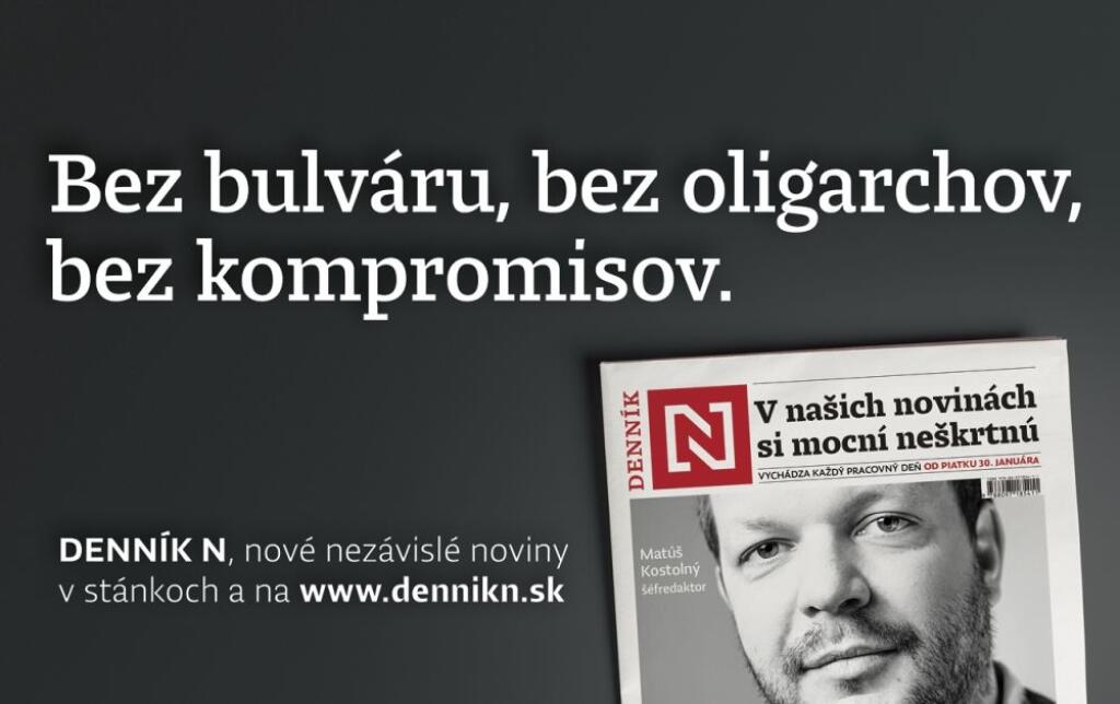 Denník N spustil veľkú úvodnú kampaň. Imidžovú komunikáciu nasadilo aj Sme