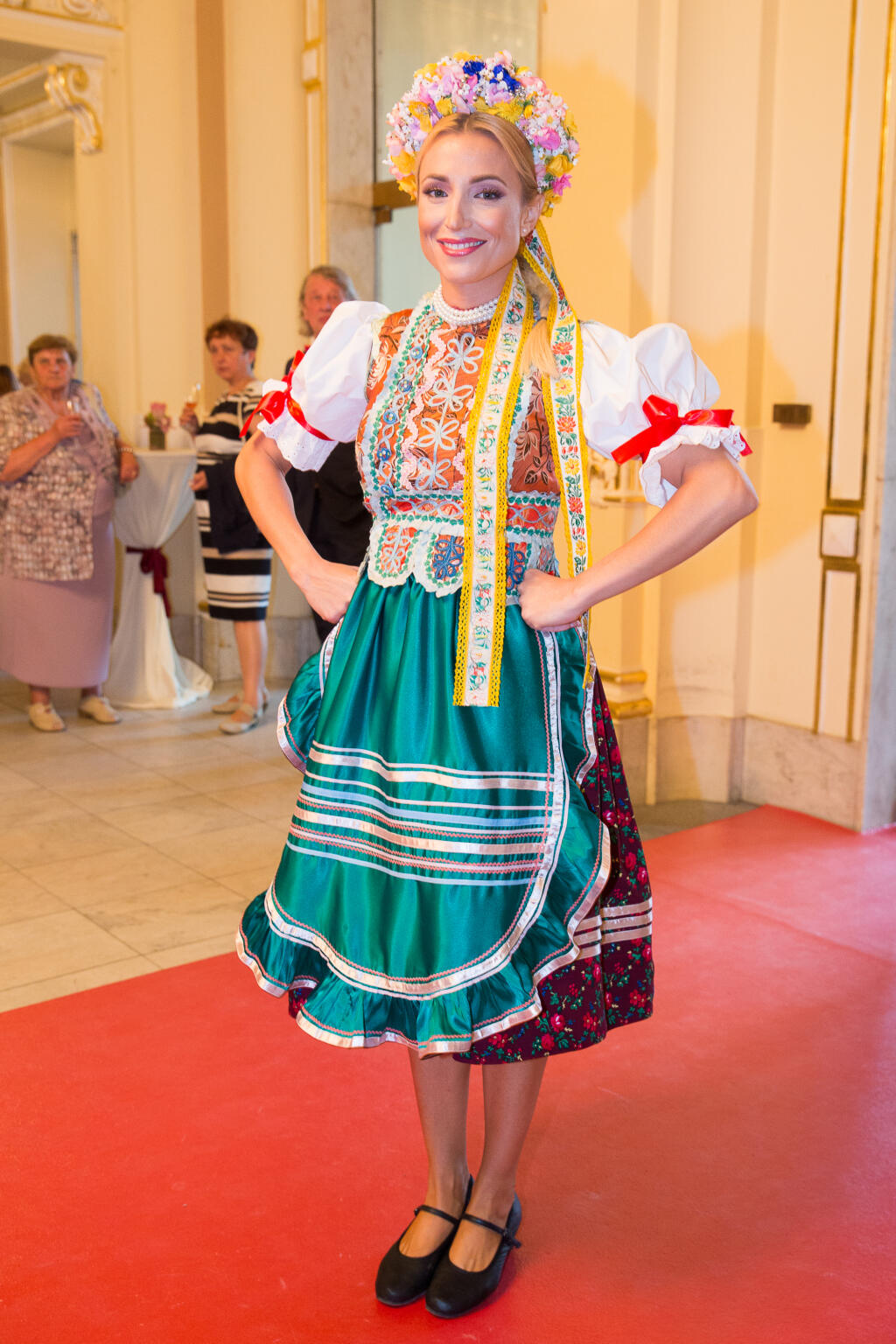 Simanová prišla na galavečer Slovenka roka v rokoch 2018 a 2019 v kroji, v ktorom bola neprehliadnuteľná.