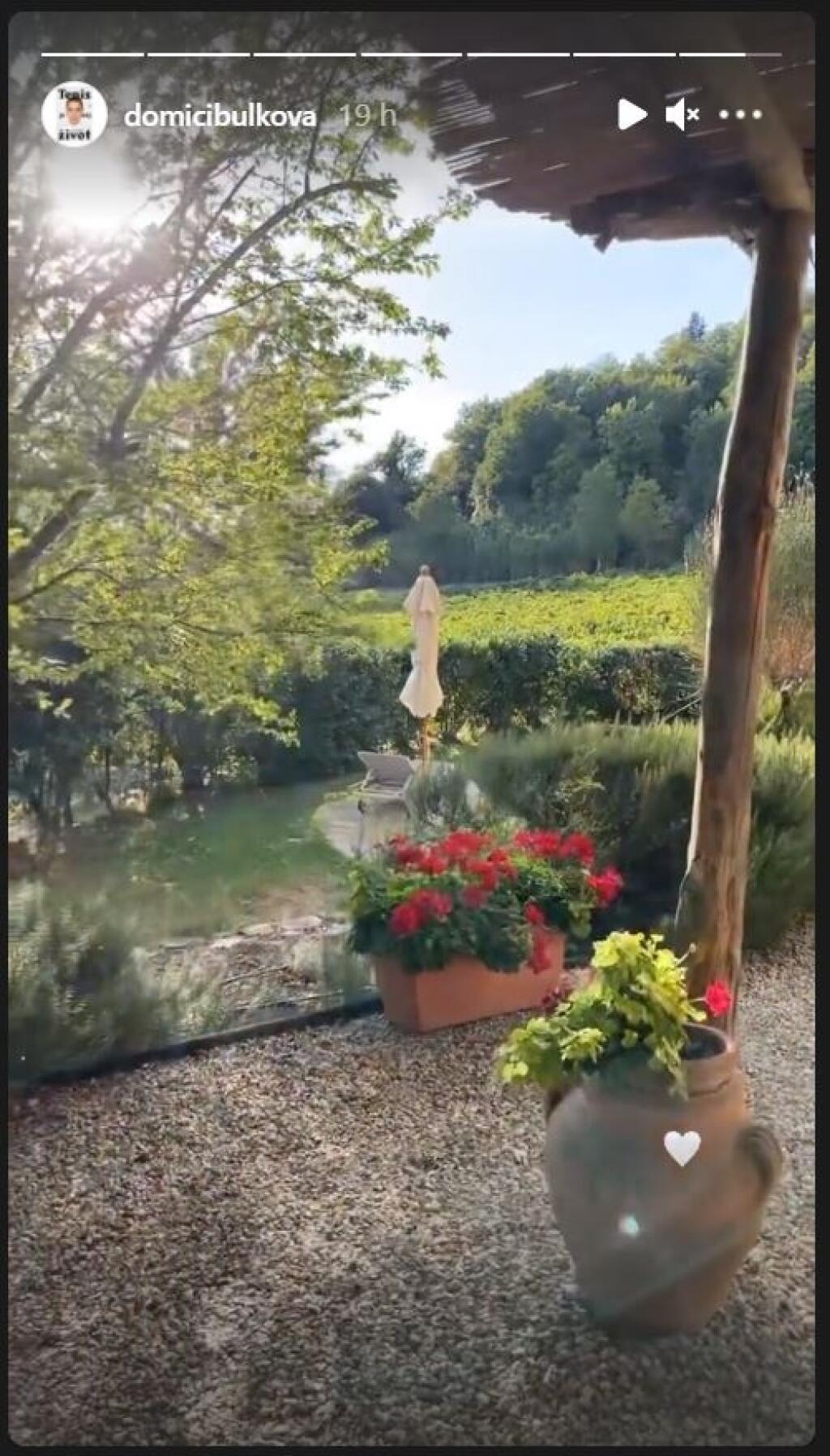 Cibulková od včera zdieľala na instagrame zábery z Toskánska, kde podľa všetkého odletela s rodinkou.