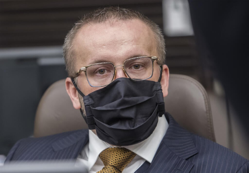 Vladimír Pčolinský počas 130. zasadnutia Bezpečnostnej rady SR