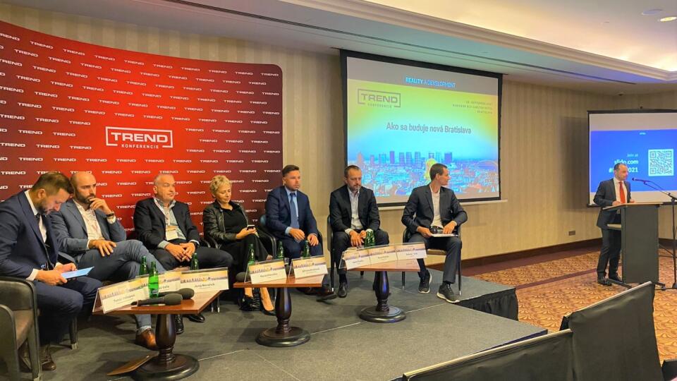 Trend konferencie: Reality a development - Ako sa buduje nová Bratislava