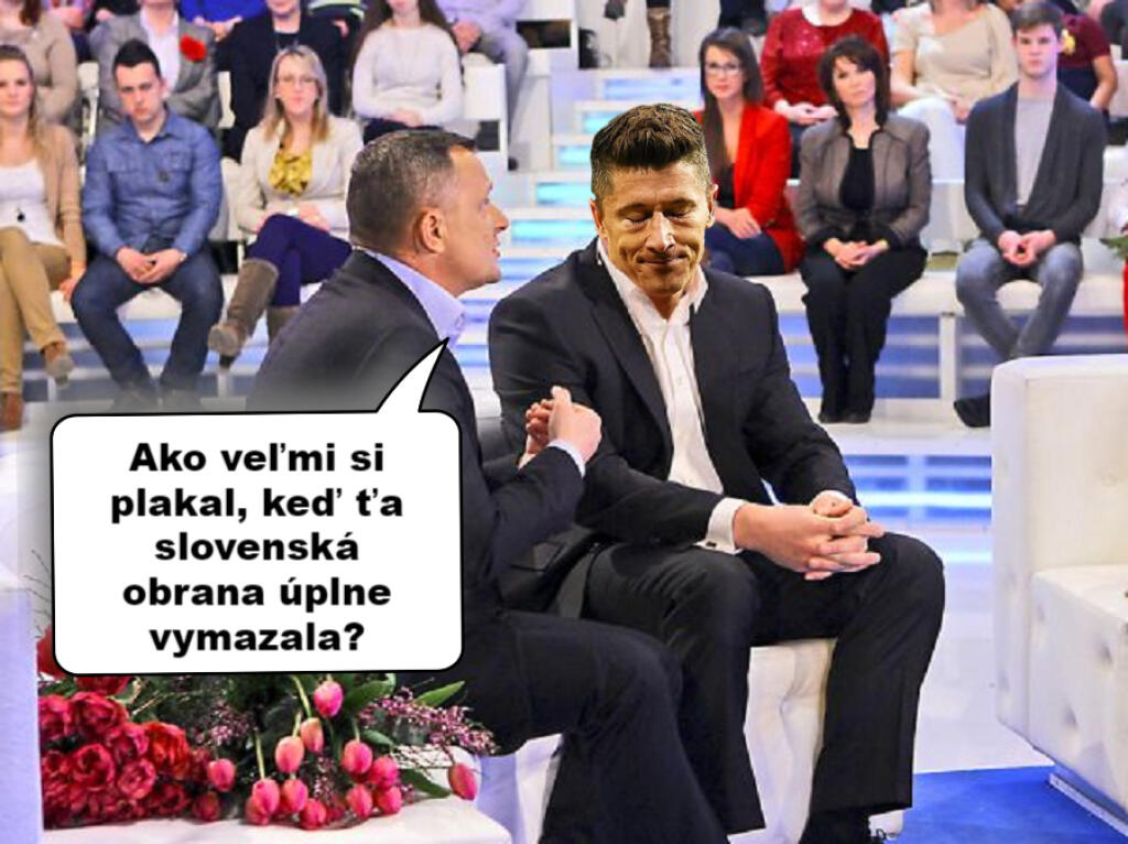 Hviezdny Lewandowski si proti Slovákom gólovo neškrtol a internet mu to dal pocítiť vtipmi.