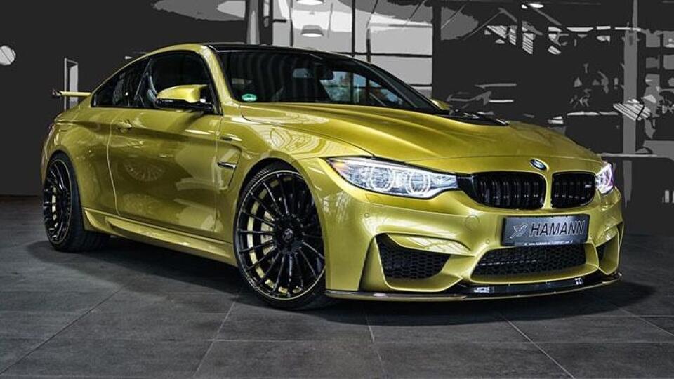 BMW M4 s doplnkami karosérie od firmy Hamann