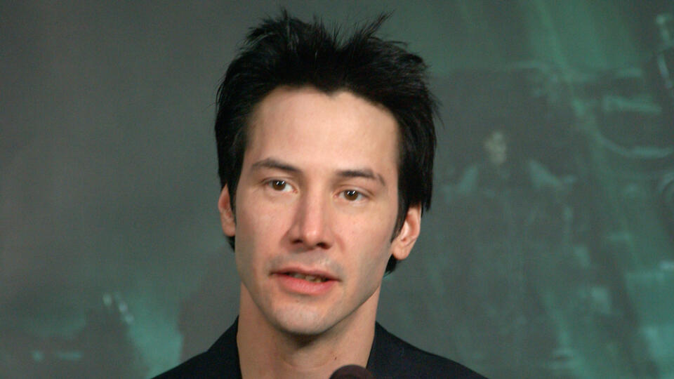 Actor,Keanu,Reeves,At,The,Press,Conference,In,Los,Angeles