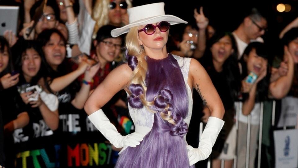 Speváčka Lady Gaga.
