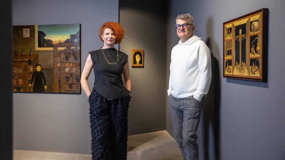 Na snímke Pavol Weiss s manželkou Zuzanou Weissovou. Majitelia White & Weiss Gallery