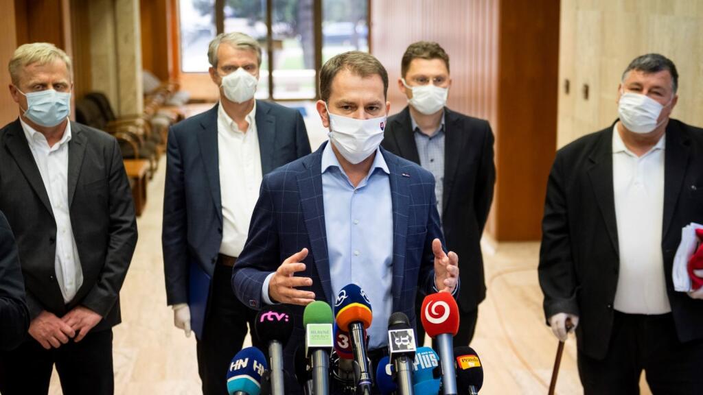 Premiér Igor Matovič predstavil permanentný krízový štáb.