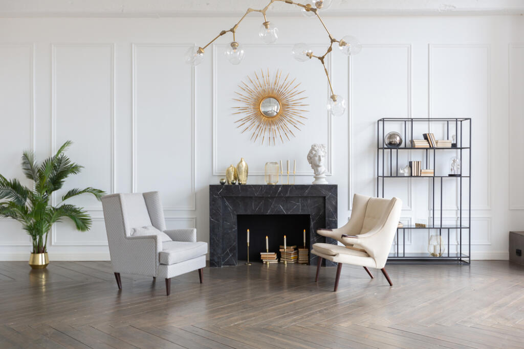 Modern,Luxury,Stylish,Apartment,Interior,In,Pastel,Colors.,A,Very