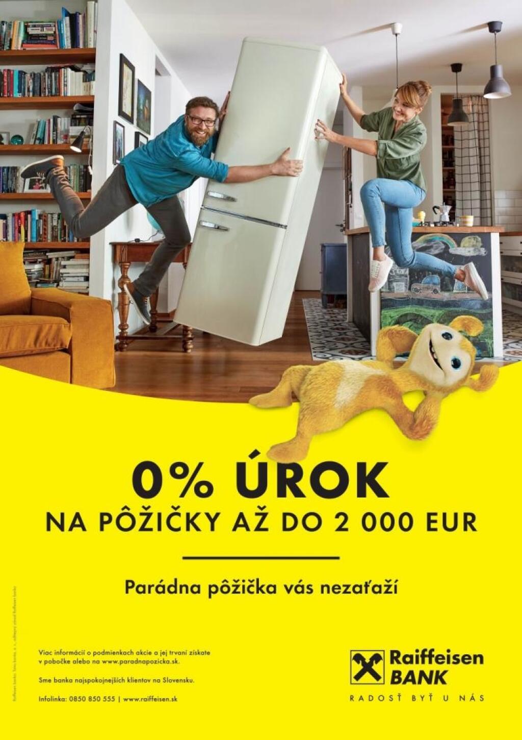Ralf to dá na nulu v novej kampani Raiffeisen banky