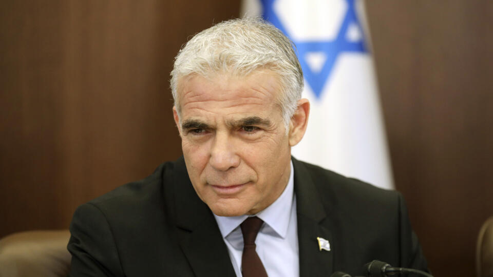 Izraelský premiér Jair Lapid