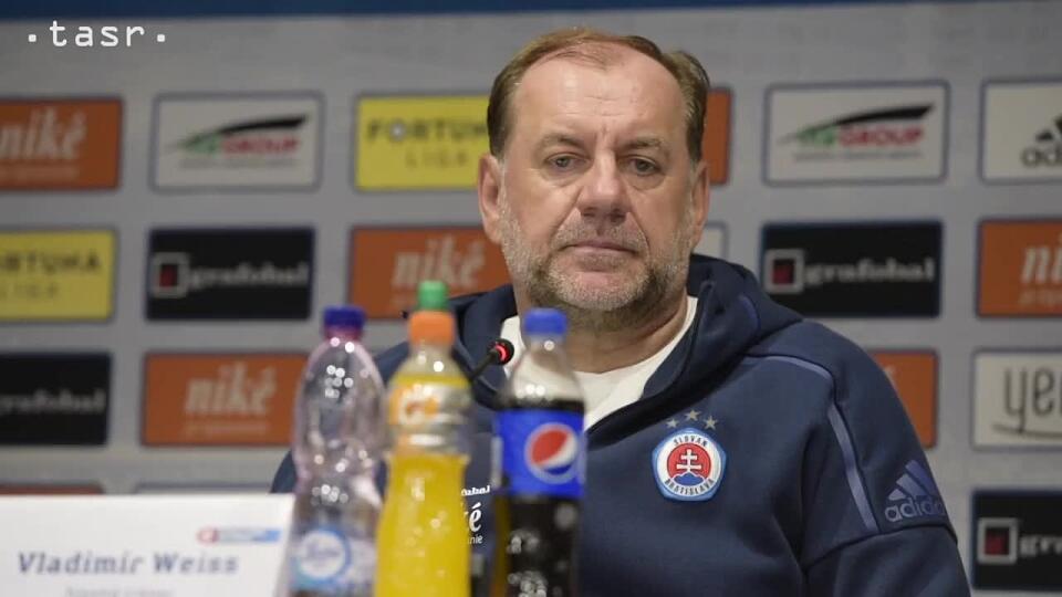 Weiss po Michalovciach: Prvý polčas bol tragédia, druhý to bolo iné mužstvo (video: TASR)