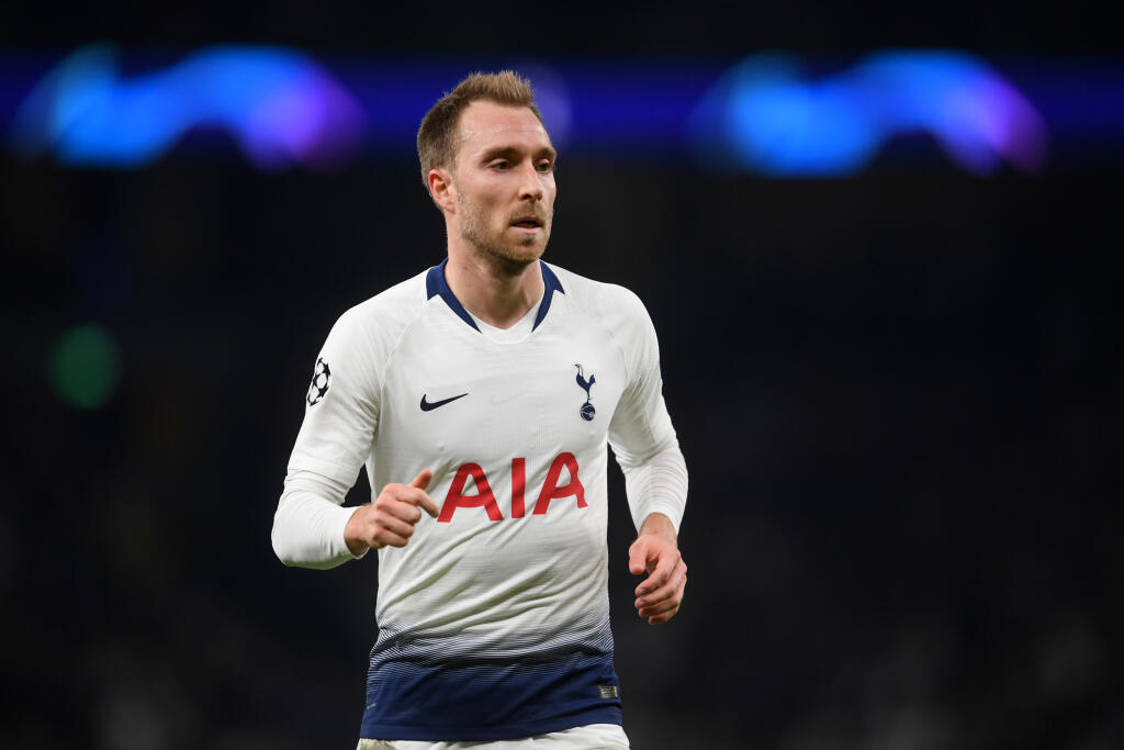 Christian Eriksen ešte v drese Tottenhamu Hotspur.