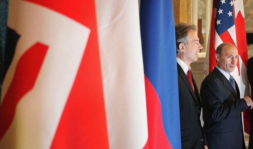Tony Blair, Vladimir Putin