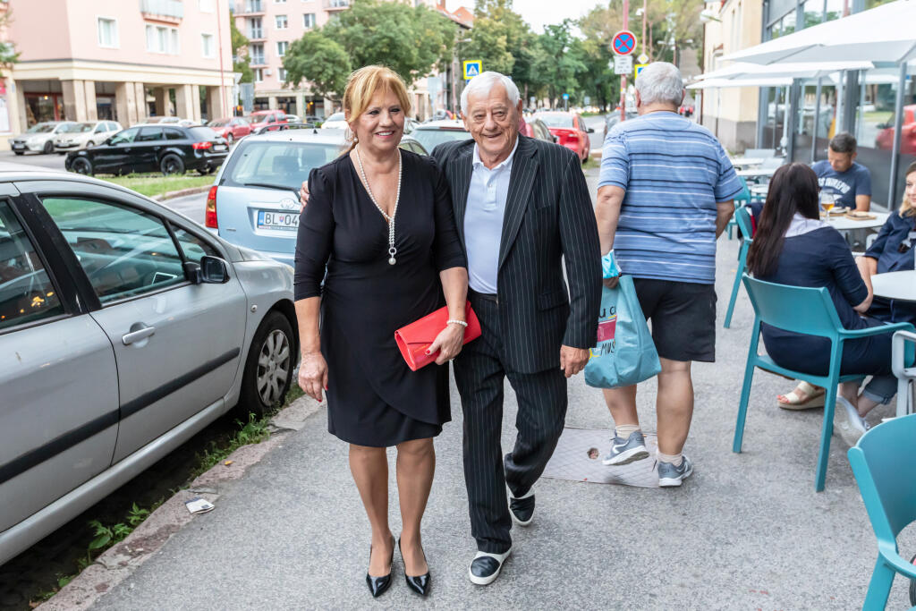 Jozef Golonka s manželkou Boženkou.