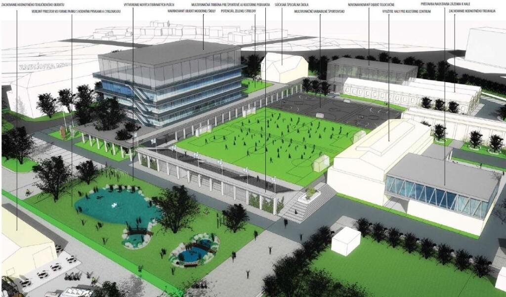 Vizualizácia novej Patrónky. Prvé výsledky, najmä pre verejnosť, by mohli byt viditeľné už v roku 2022.