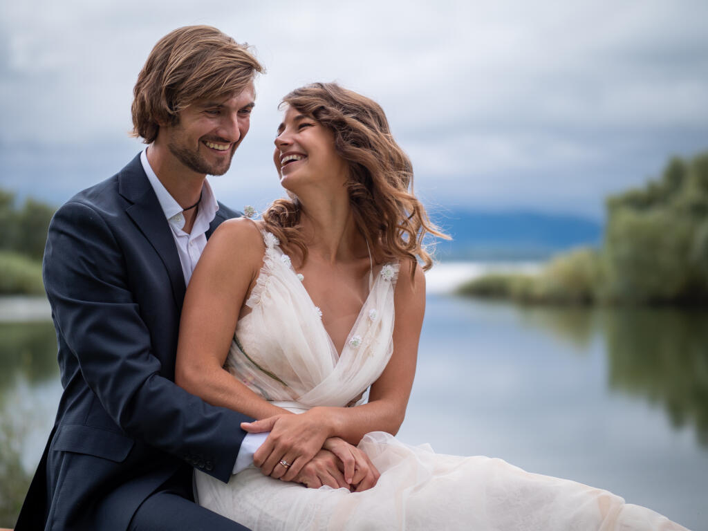 Zuzana a Martin sú spolu už 13 rokov, no áno si povedali až pred pár dňami v krásnom prostredí pri Liptovskej Mare.