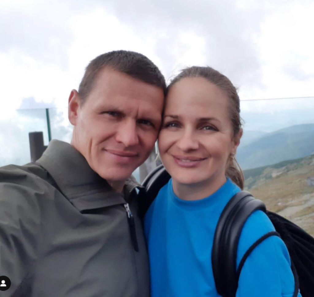 Zuzana Kubovčíková Šebová s manželom