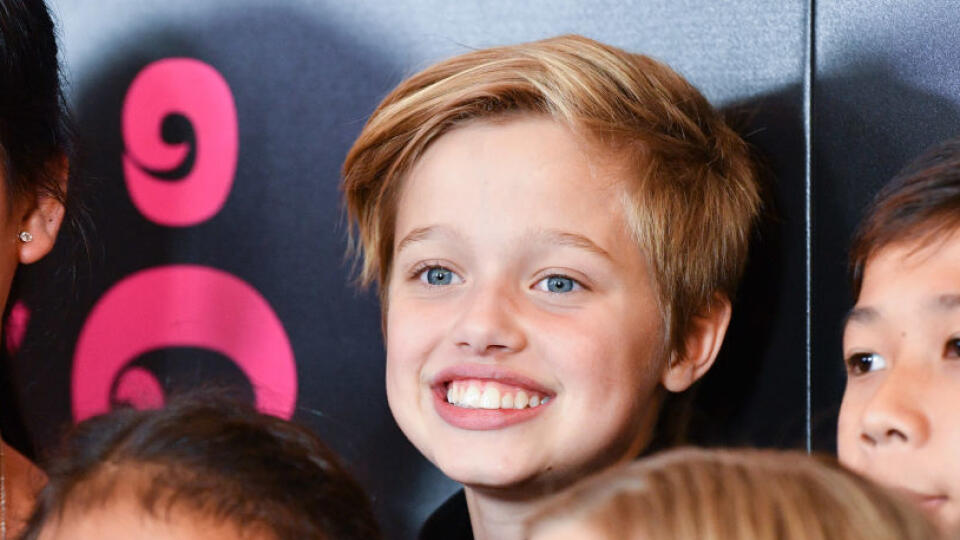 NEW YORK, NY - SEPTEMBER 14: Shiloh Jolie-Pitt (C) attends the "First They Killed My Father" New York premiere at DGA Theater on September 14, 2017 in New York City. (Photo by Dia Dipasupil/Getty Images)