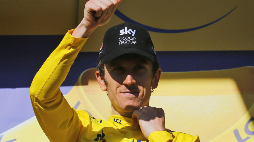 12. etapa Bourg-Saint-Maurice Les Arcs do Alpe d'Huez (175.5 km), Geraint Thomas