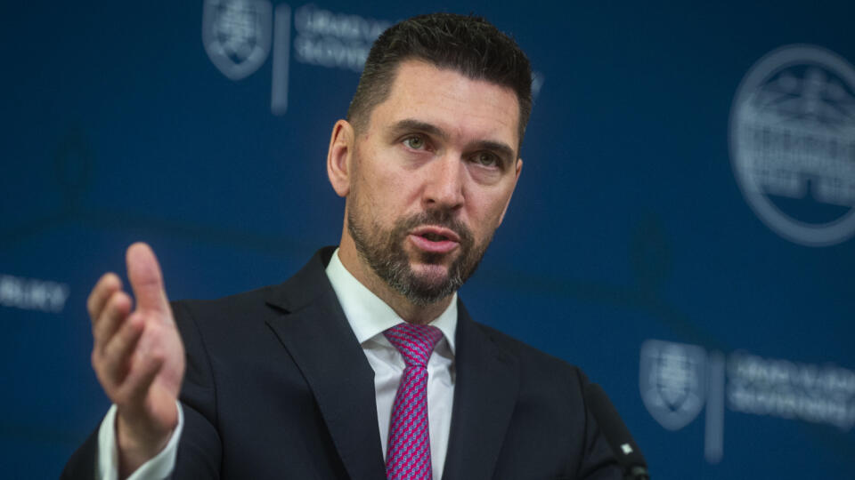Minister pôdohospodárstva a rozvoja vidieka Richard Takáč.