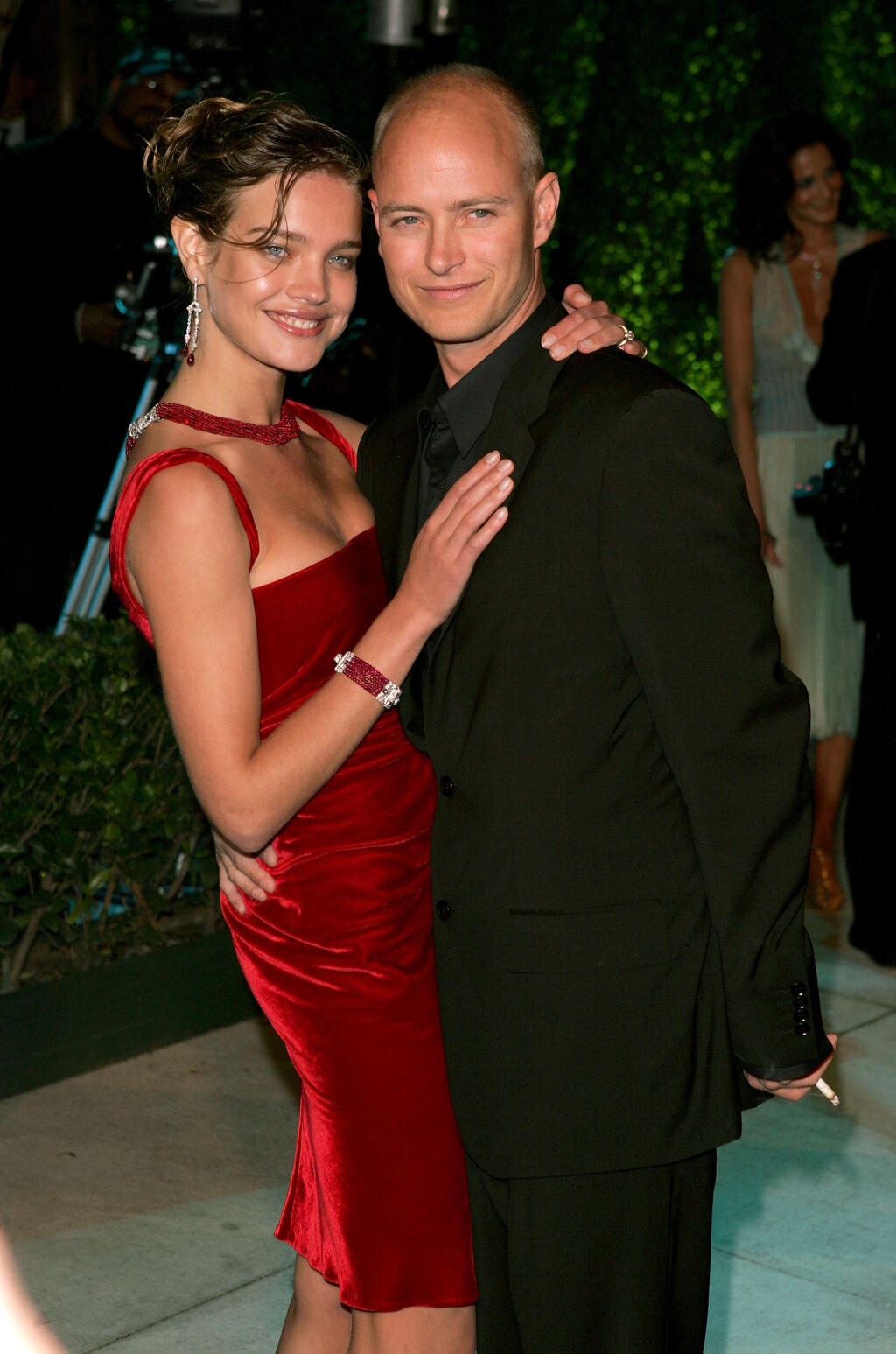 Natalia Vodianova a jej prvý manžel, britský aristokrat Justin Portman.
